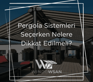 pergola sistemleri